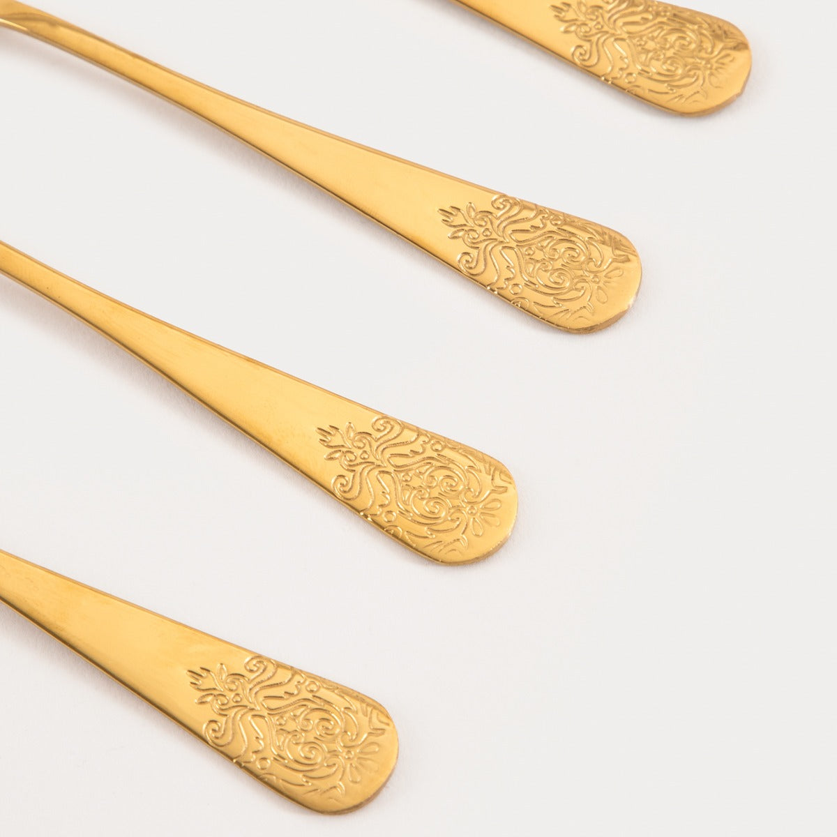 Set of teaspoons Regalia Gold Teaspoons Set of 4 - Stainless Steel Cutlery