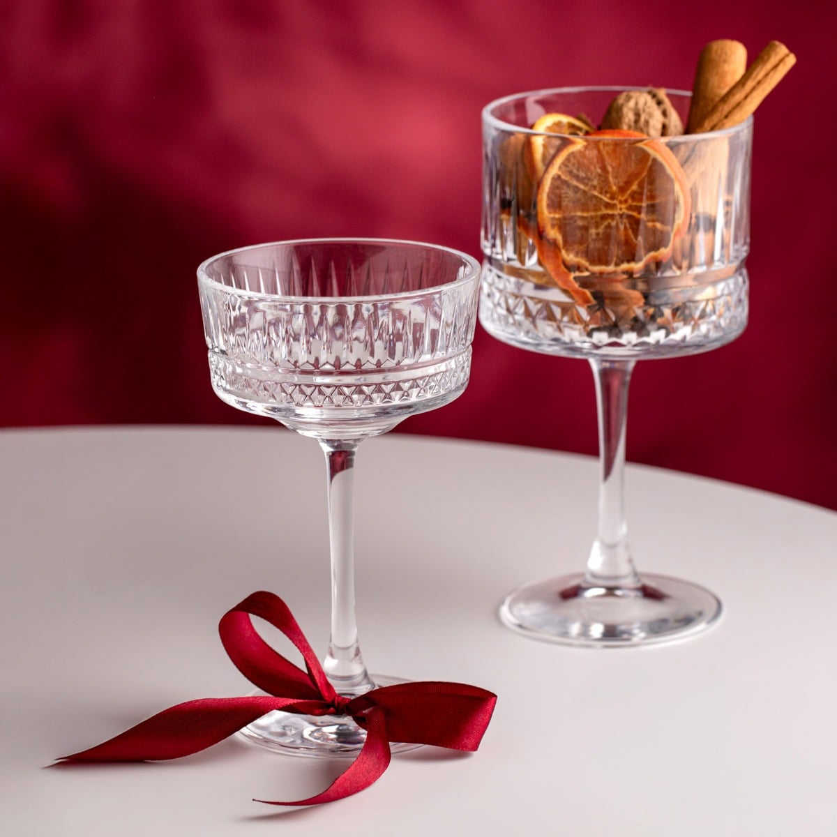 BRILLARE Glasses Set - 4 Pieces, 0.25L Each