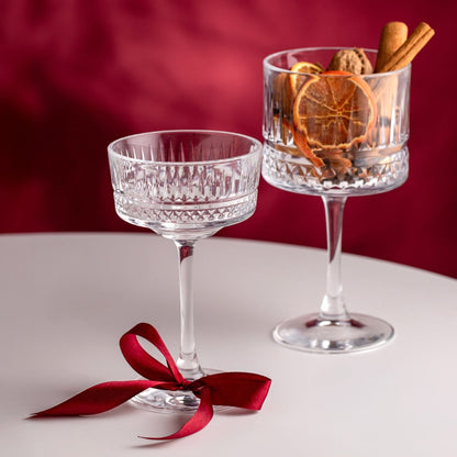 BRILLARE Glasses Set - 4 Pieces, 0.25L Each