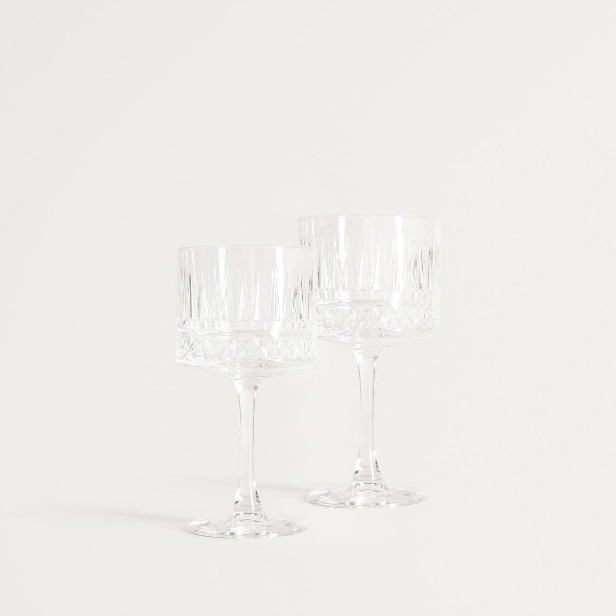 BRILLARE Glasses Set - 2 pcs, 0.5L Durable Glassware