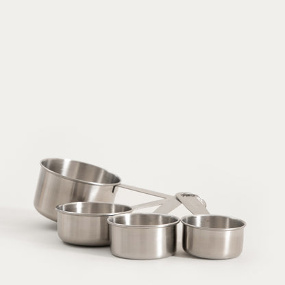 ONTARIO Stainless Steel Measuring Cups Set - 4 Piece