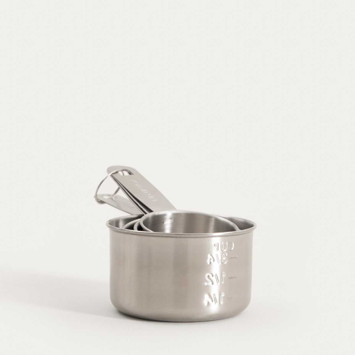 ONTARIO Stainless Steel Measuring Cups Set - 4 Piece