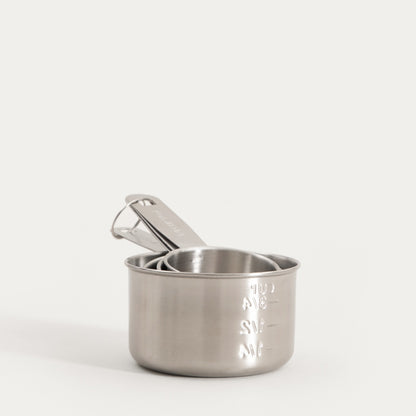 ONTARIO Stainless Steel Measuring Cups Set - 4 Piece