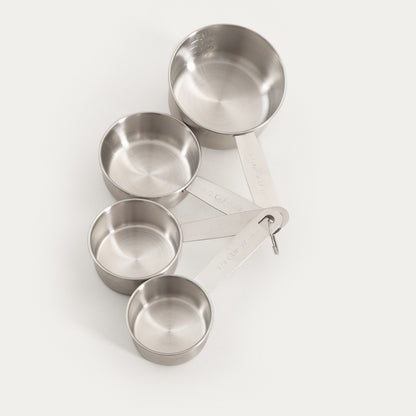 ONTARIO Stainless Steel Measuring Cups Set - 4 Piece