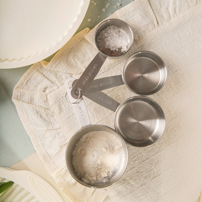 ONTARIO Stainless Steel Measuring Cups Set - 4 Piece