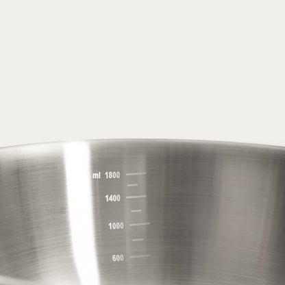 Ontario Stainless Steel Bowl Set - 2 Pieces (22 & 27.5 cm)