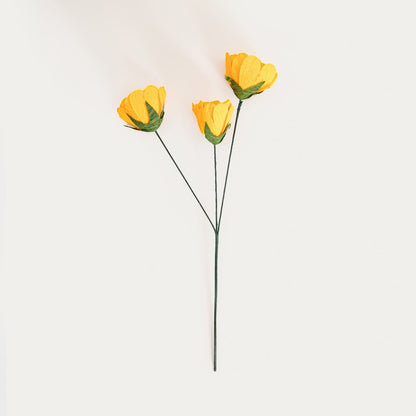 Artificial branch Artificial CARTA Orange Paper Branch 41 cm