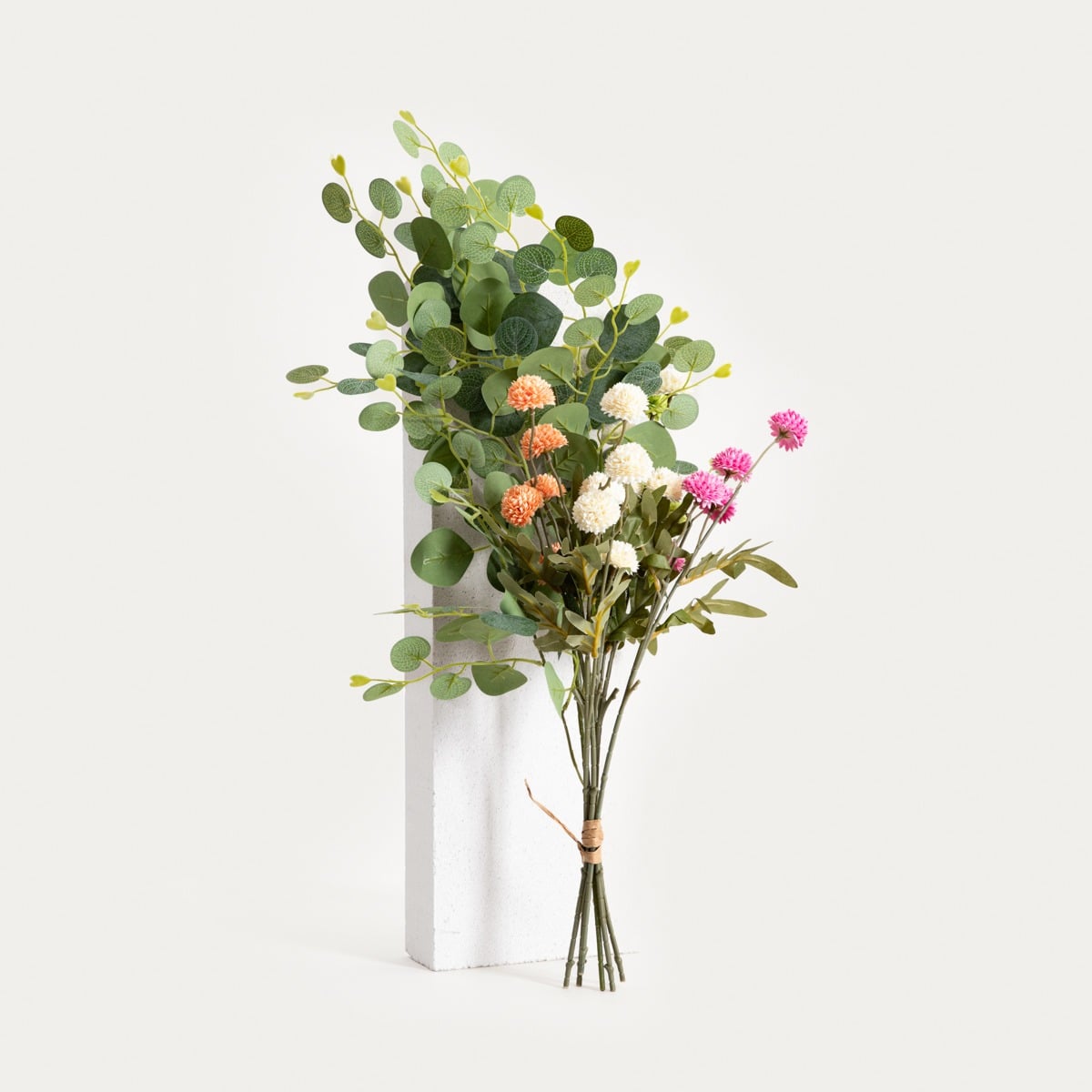 MARITA Artificial Flower Bouquet with Full-Colour Daisies 70 cm
