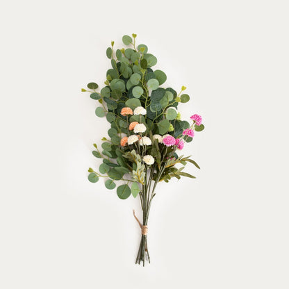 MARITA Artificial Flower Bouquet with Full-Colour Daisies 70 cm