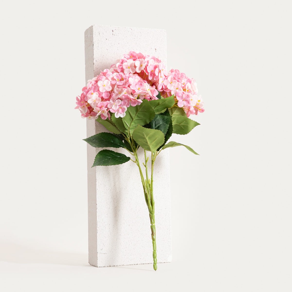 Artificial Branch HYNDRA Pink Hydrangea 51 cm