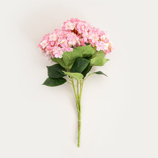 Artificial Branch HYNDRA Pink Hydrangea 51 cm