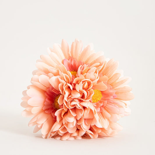 LIEGER Coral Flower Bouquet 30cm Artificial Flowers