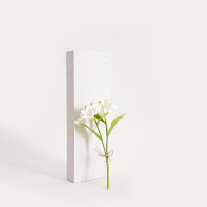 WITNES White Flower Bouquet 40 cm - Artificial Flowers