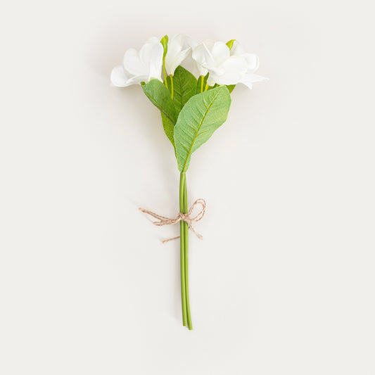 WITNES White Flower Bouquet 40 cm - Artificial Flowers