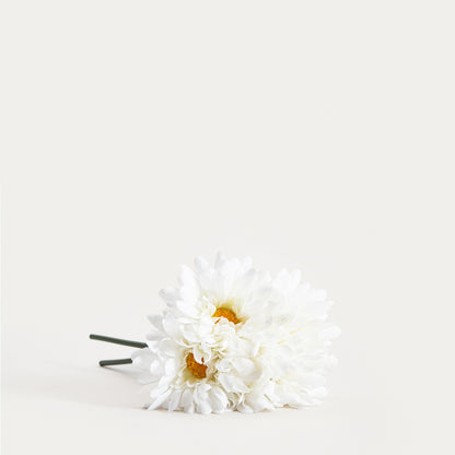 LIEGER White Artificial Flower Bouquet 30 cm