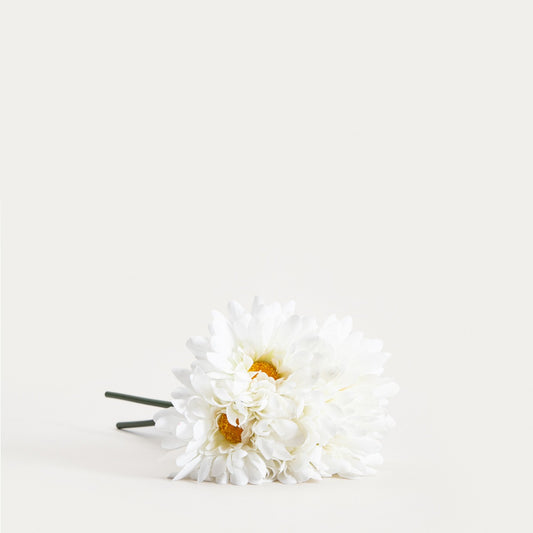 LIEGER White Artificial Flower Bouquet 30 cm