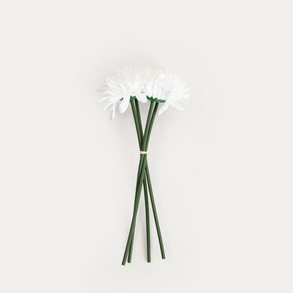 LIEGER White Artificial Flower Bouquet 30 cm