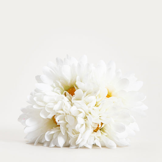 LIEGER White Artificial Flower Bouquet 30 cm