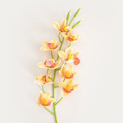 Artificial branch Artificial Yellow Orchid Branch ORKID 109 cm