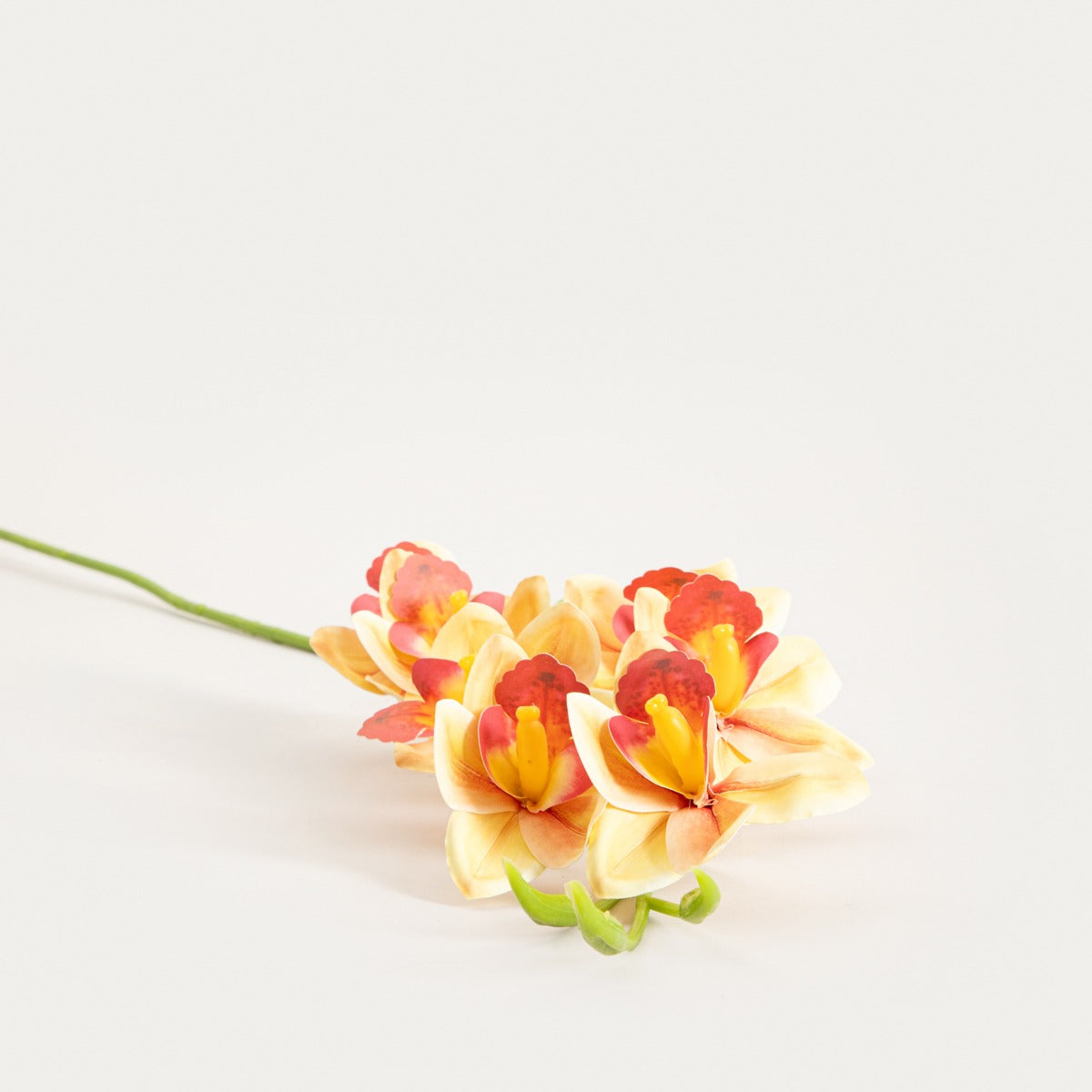 Artificial branch Artificial Yellow Orchid Branch ORKID 109 cm