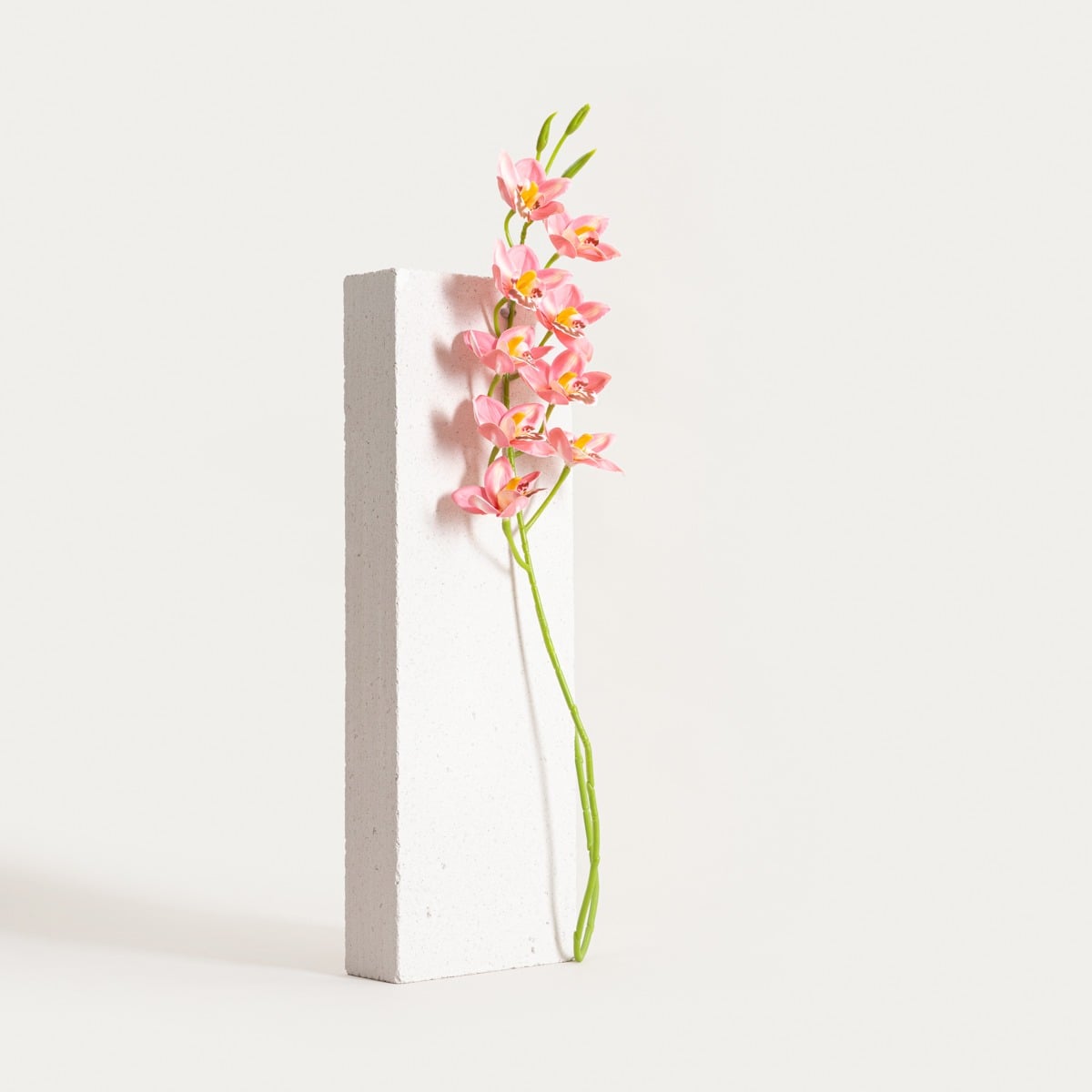 Artificial branch Artificial Pink Orchid Branch 109 cm | ORKID
