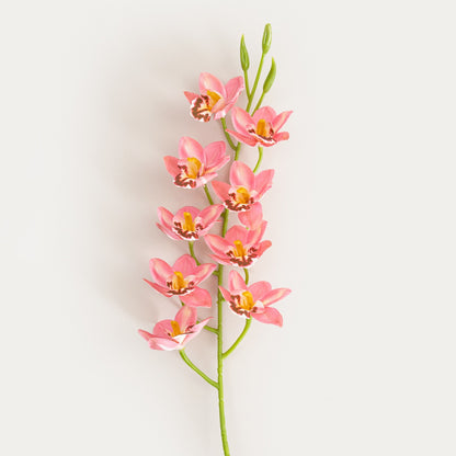 Artificial branch Artificial Pink Orchid Branch 109 cm | ORKID