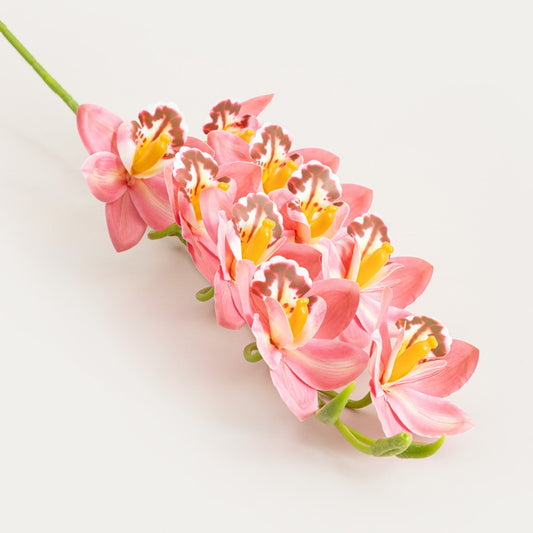 Artificial branch Artificial Pink Orchid Branch 109 cm | ORKID