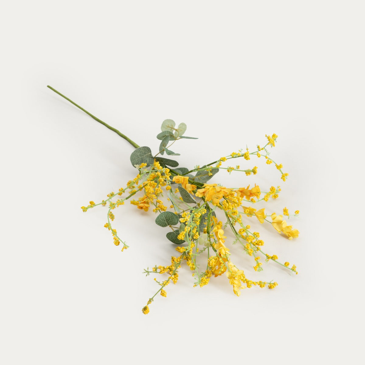 Artificial branch Artificial MALOO Branch with Yellow Flowers - 87 cm