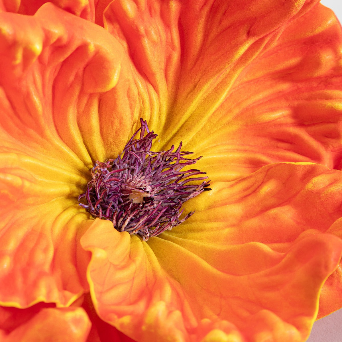Artificial branch SLAVA Orange Artificial Flower Branch 110cm