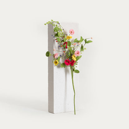 MEADOW Artificial Branch with Pastel Flowers 70 cm