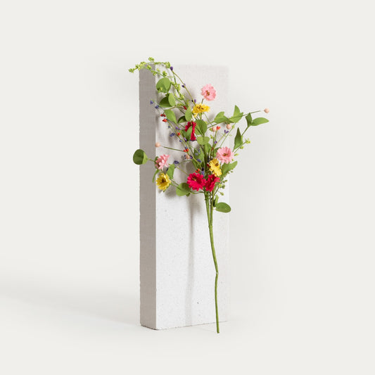 MEADOW Artificial Branch with Pastel Flowers 70 cm