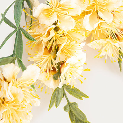 Artificial Branch INGGER Triple Yellow 84 cm