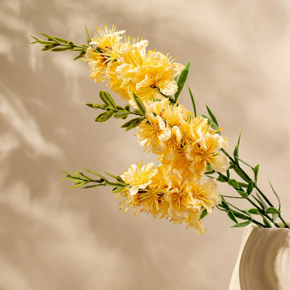 Artificial Branch INGGER Triple Yellow 84 cm