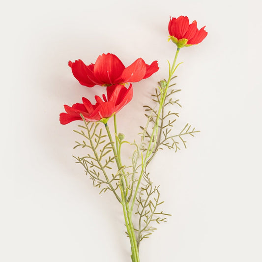 Artificial branch EMRA Artificial Red Poppies Branch 76 cm
