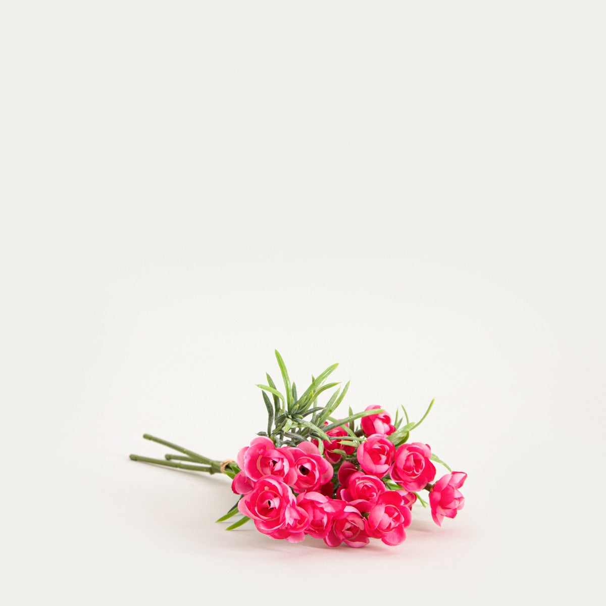 Camellia Pink Artificial Flower Bouquet 30 cm
