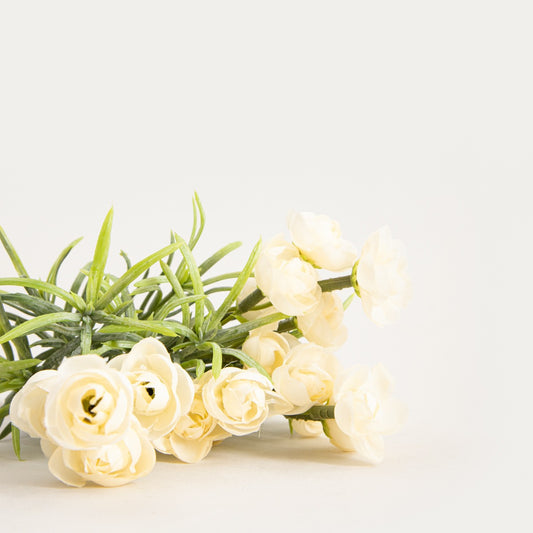 White Camellia Flower Bouquet | CAMELIA | 30 cm