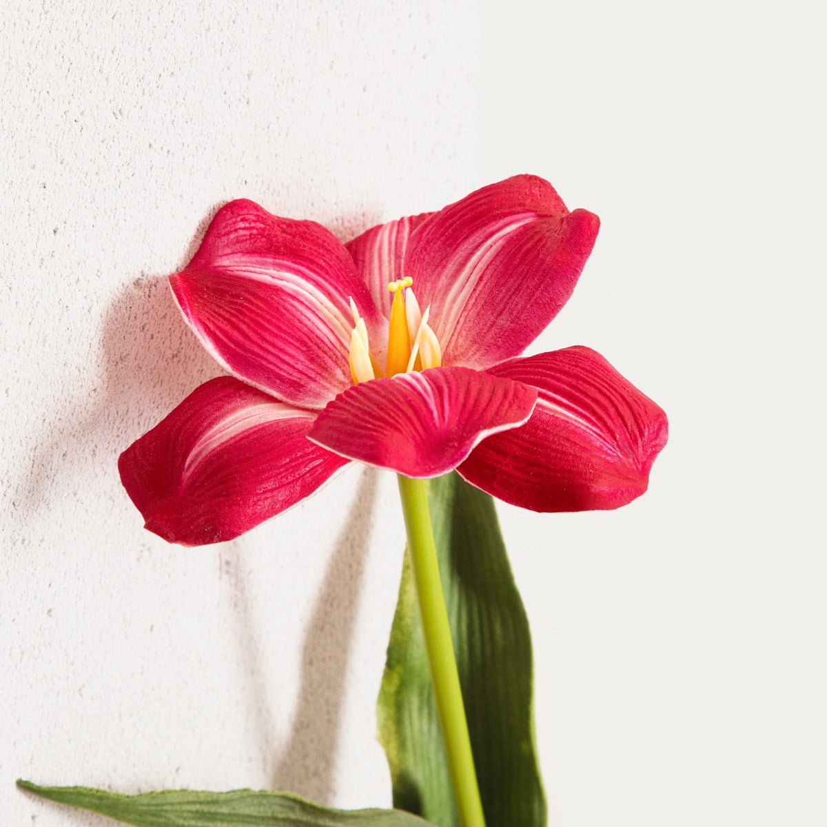 Artificial branch Artificial Pink Hibiscus Branch 45 cm | HUBIS