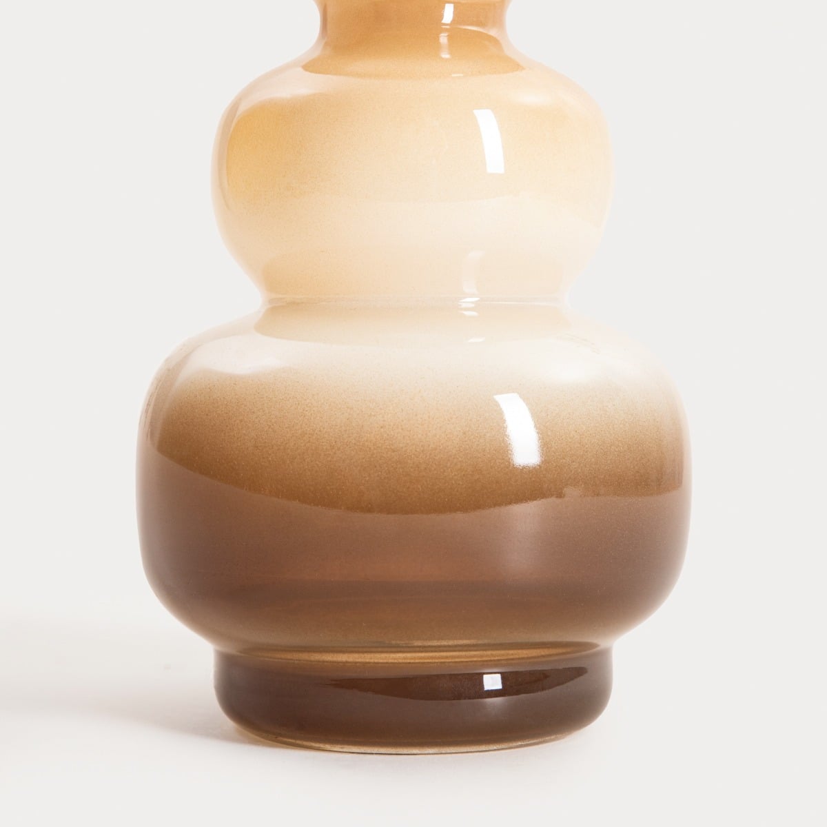 XIAO Glass Ombre Vase 15x15x26 cm