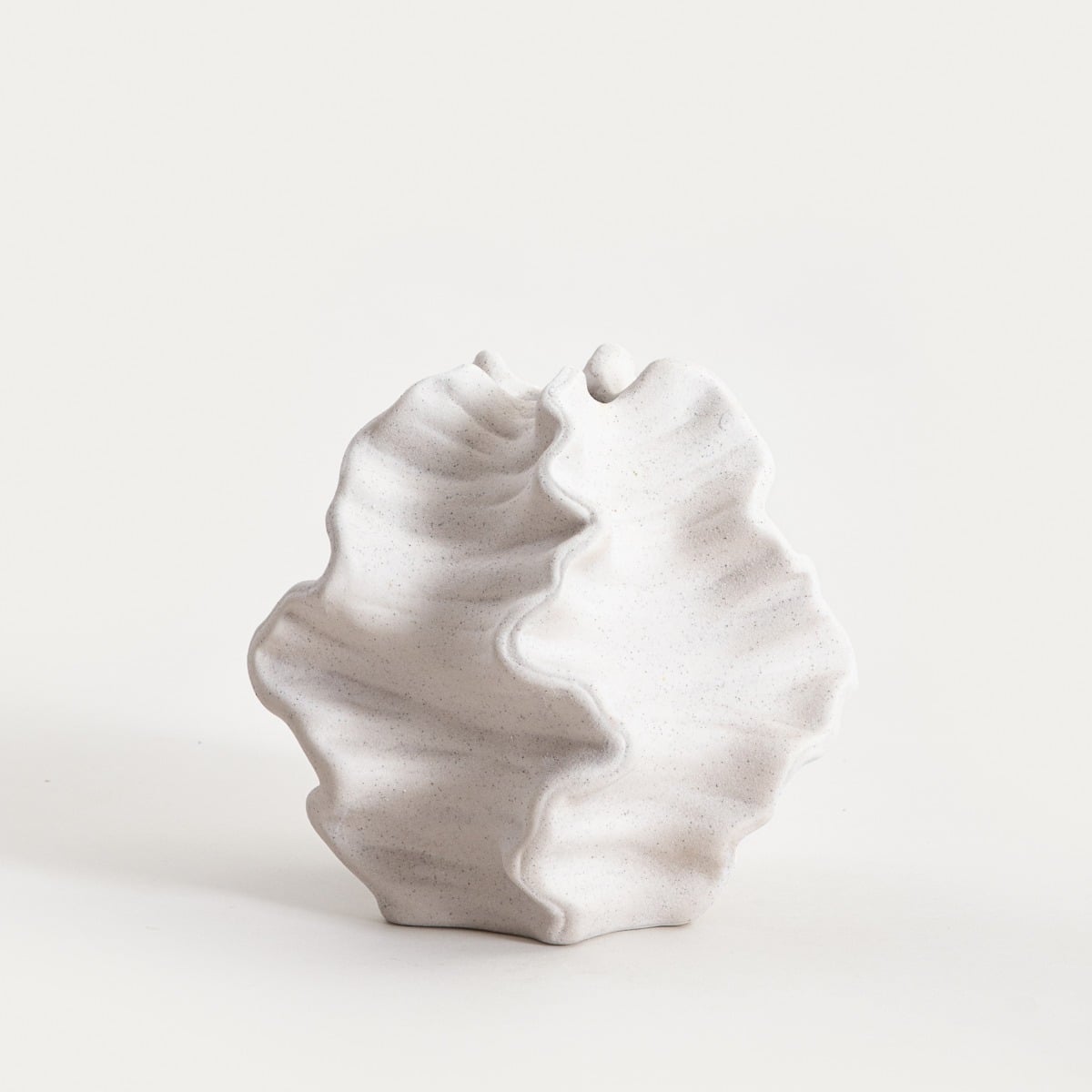 Wazon MARE Sculptural Ceramic Vase 21x21x21cm