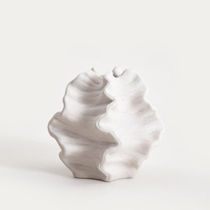 Wazon MARE Sculptural Ceramic Vase 21x21x21cm