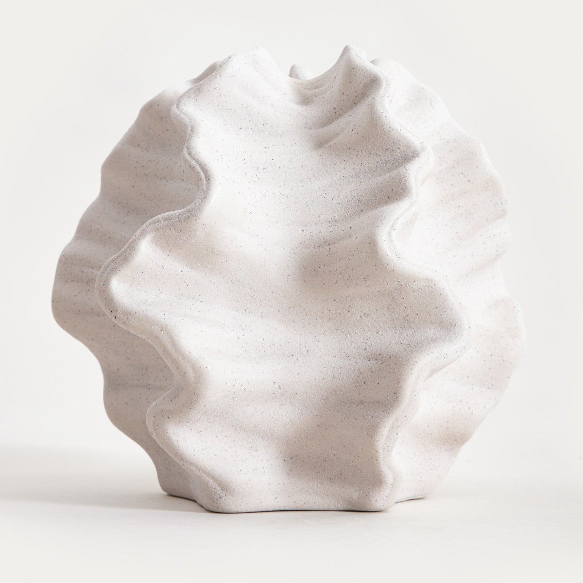 Wazon MARE Sculptural Ceramic Vase 21x21x21cm