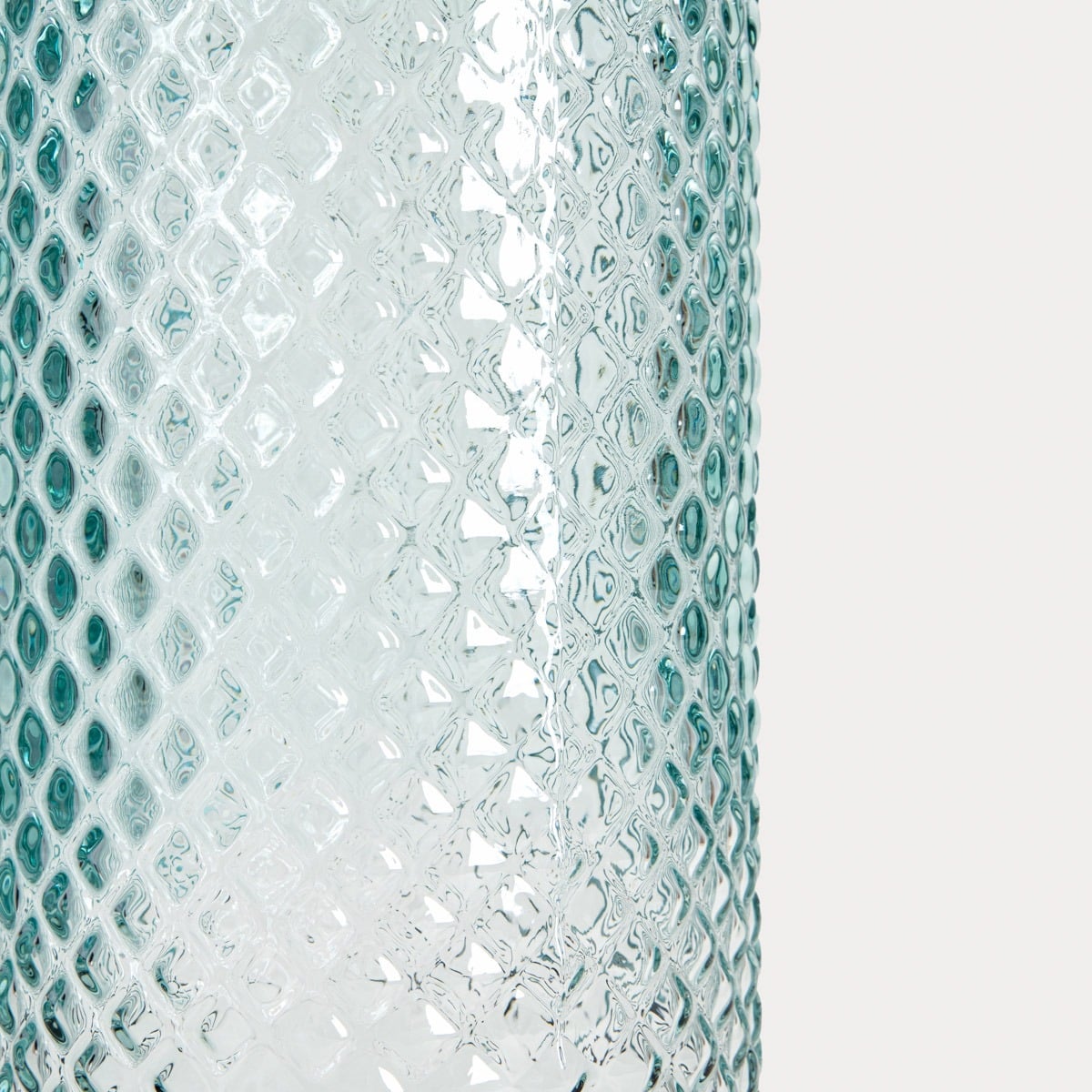 Wazon MIKKA Transparent Recycled Glass Vase 45 cm