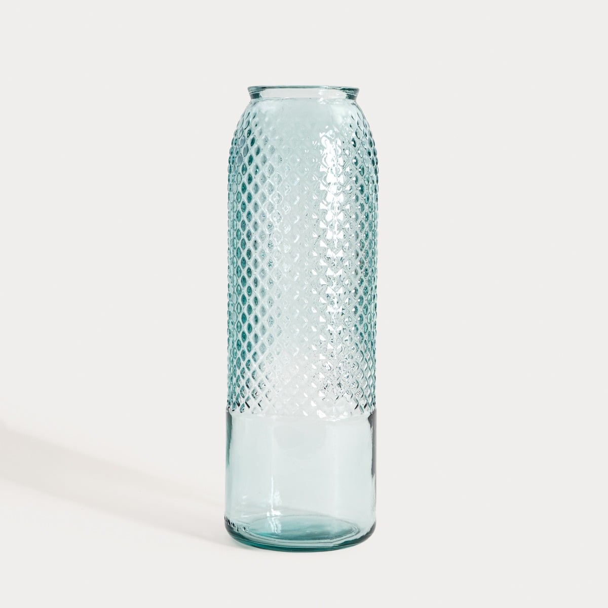 Wazon MIKKA Transparent Recycled Glass Vase 45 cm