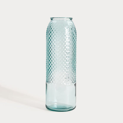 Wazon MIKKA Transparent Recycled Glass Vase 45 cm