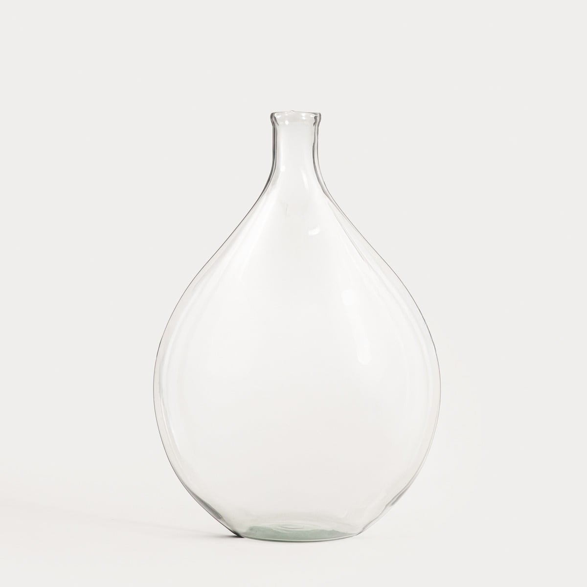 Wazon LUKI Large Round Recycled Glass Vase 35x54x54 cm