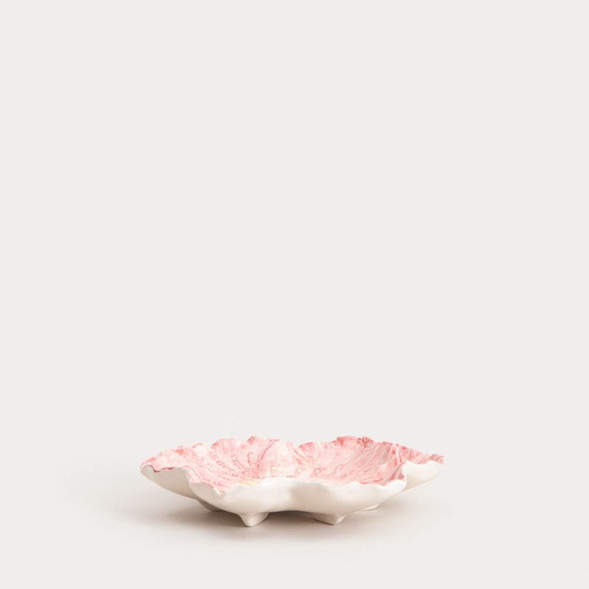 Taca dekoracyjna FOLAR Pink Floral Decorative Tray 18.5x17.5x3 cm