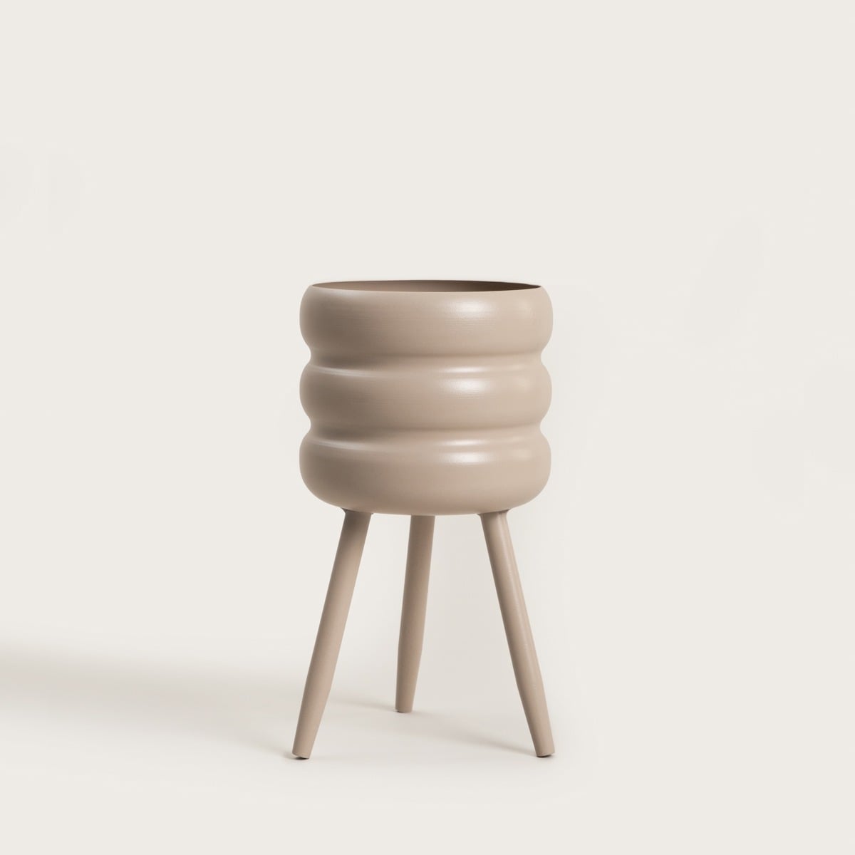 Flowerbed BUUBLE Beige Elevated Flower Pot Stand 29x17x15 cm