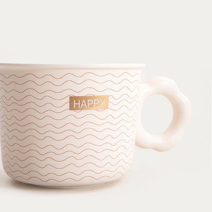 TODIL Beige Ceramic Mug 0.3L