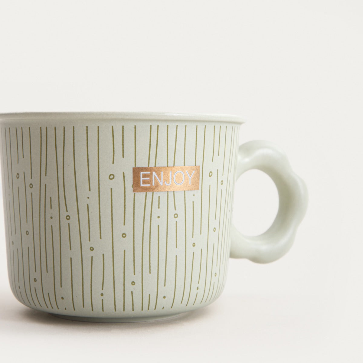 TODIL Green Ceramic Mug 0.3L