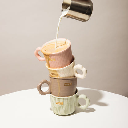 TODIL Gray Ceramic Mug 0.3L Porcelain Cup